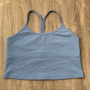 Beyond Yoga slim racerback cropped tank
